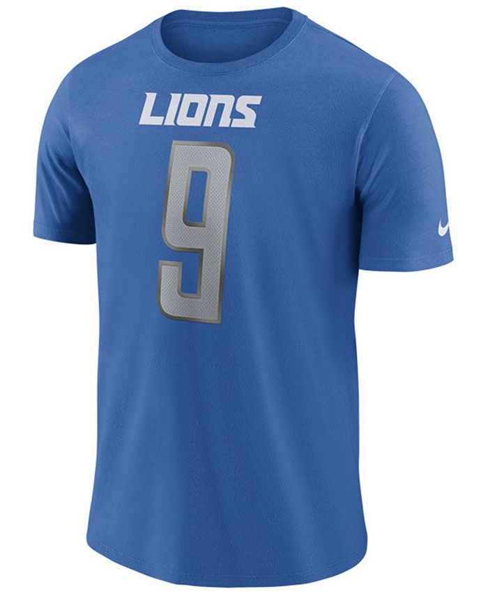 Nike Men's Matthew Stafford Detroit Lions Player Pride Name and Number ...