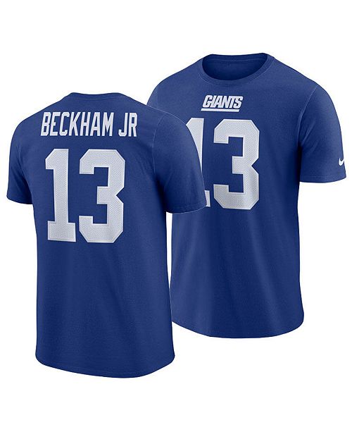 Nike Men S Odell Beckham Jr New York Giants Player Pride Name And