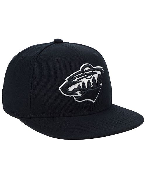 Authentic Nhl Headwear Nhl Authentic Headwear Minnesota Wild Black Dub Fitted Cap Reviews Sports Fan Shop By Lids Men Macy S