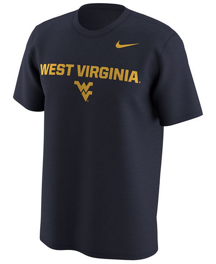 Nike Men's West Virginia Mountaineers Legend Logo Lockup T-Shirt ...