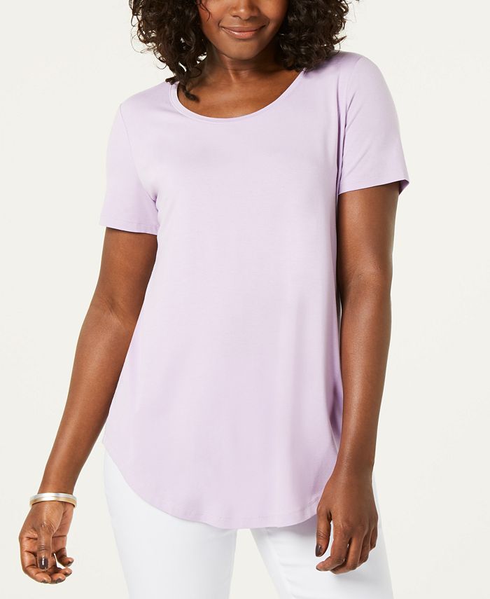 JM Collection Scoop Neck Top Created for Macy s Macy s