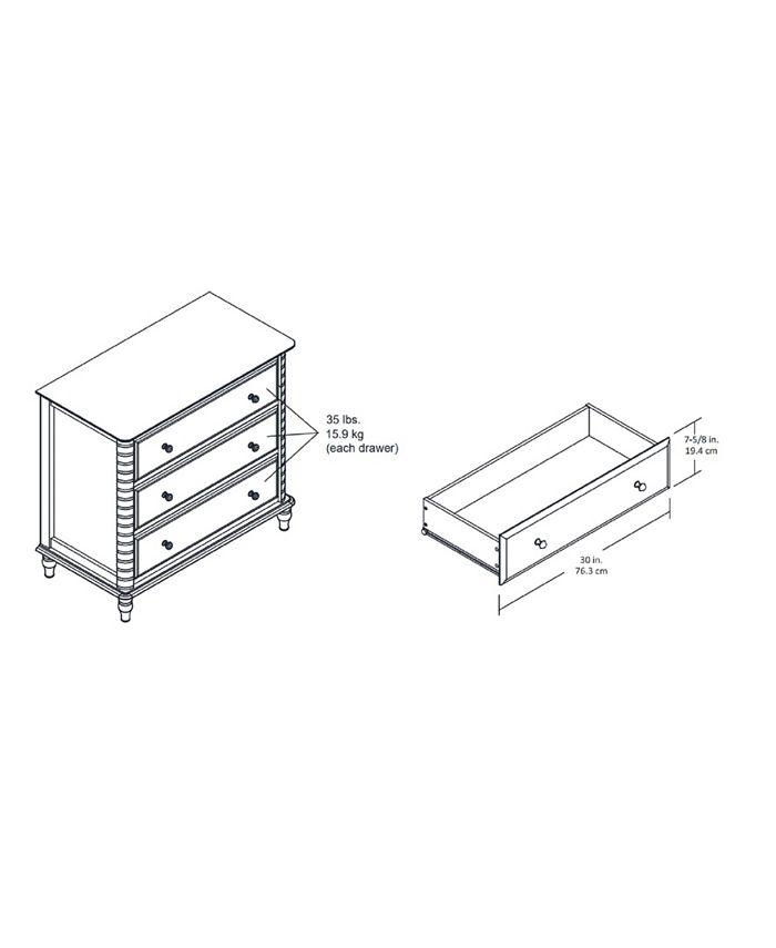 Little Seeds Rowan Valley Linden 3 Drawer Changing Table Macy's