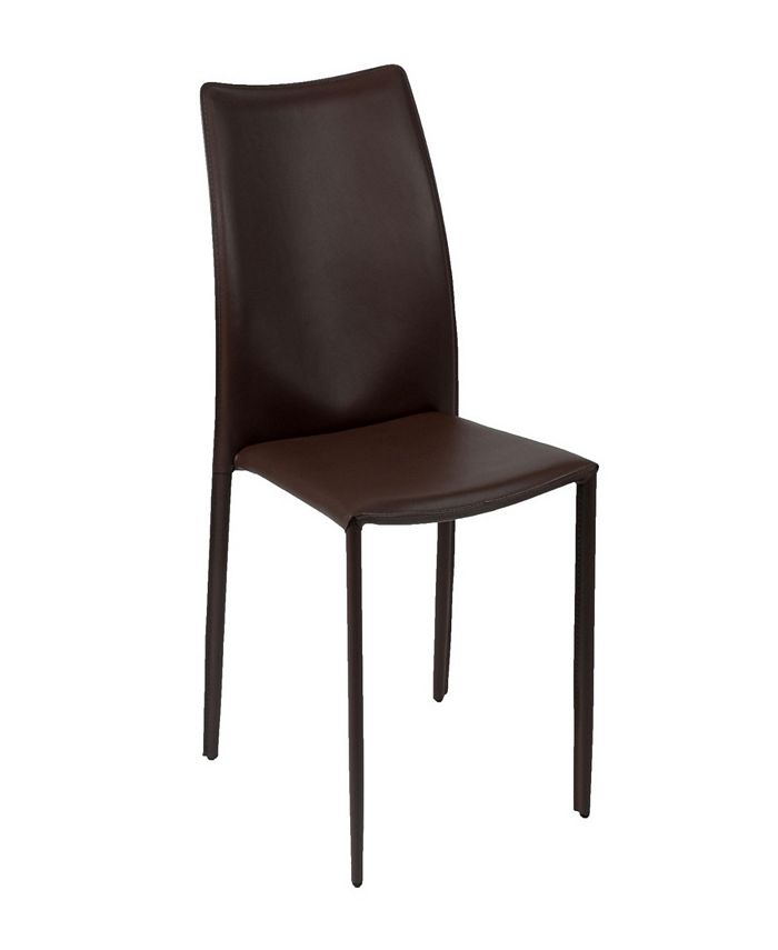 Euro Style Dalia Stacking Side Chair Set of 4 Macy's