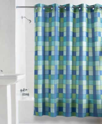 Hookless - Check Mate Shower Curtain