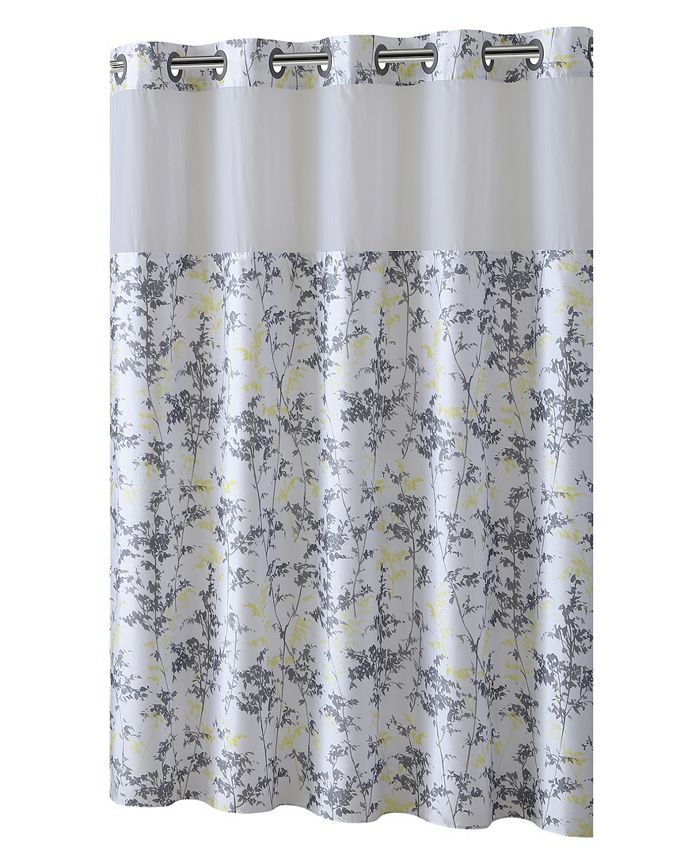 Hookless Floral Leaves 3in1 Shower Curtain Macy's