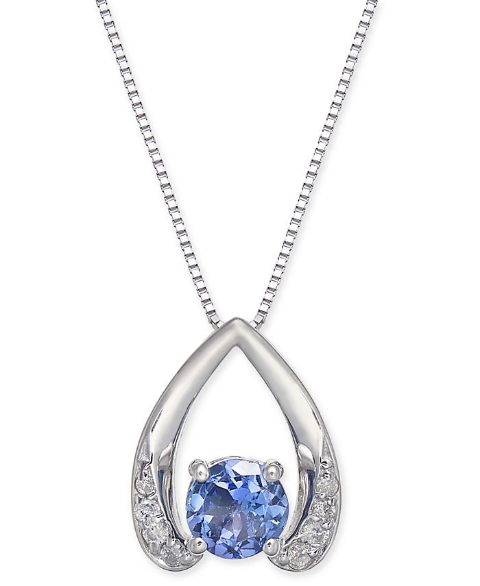Macy s Tanzanite 1 2 ct. t.w. Diamond Accent 18