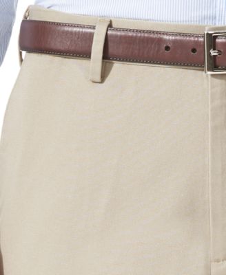 Men's Comfort Relaxed Fit Khaki Stretch Pants