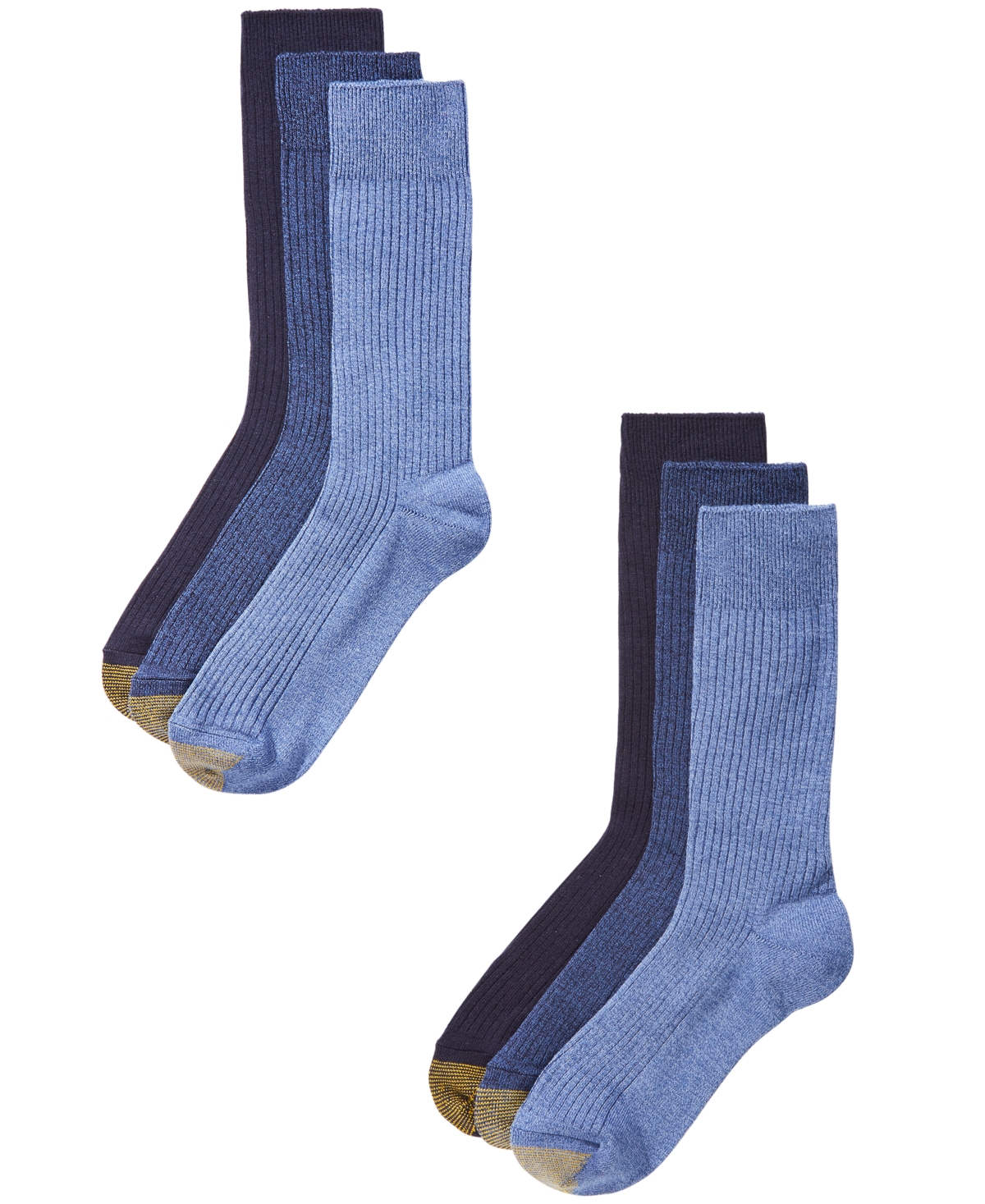 Men's 6-Pack Casual Stanton Socks - Khaki
