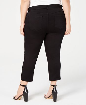Inc plus jeans top