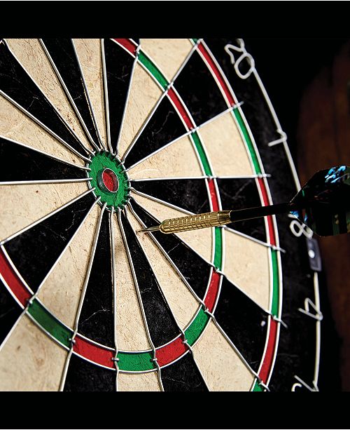 Md Sports Barrington Webster Bristle Dartboard And Solid Wood