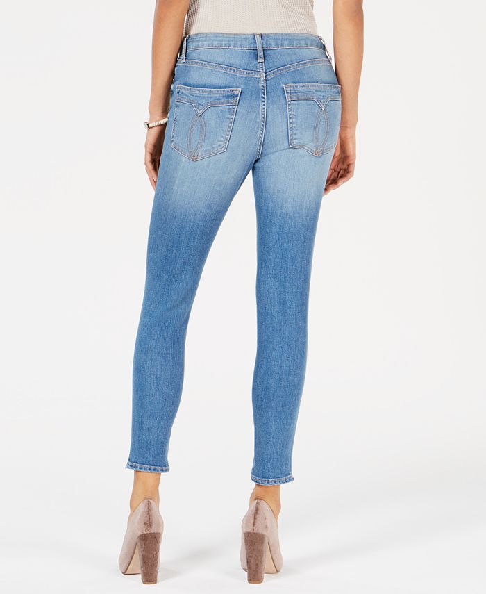 American Rag Juniors' Slit High-Rise Skinny Jeans, Created for Macy's ...