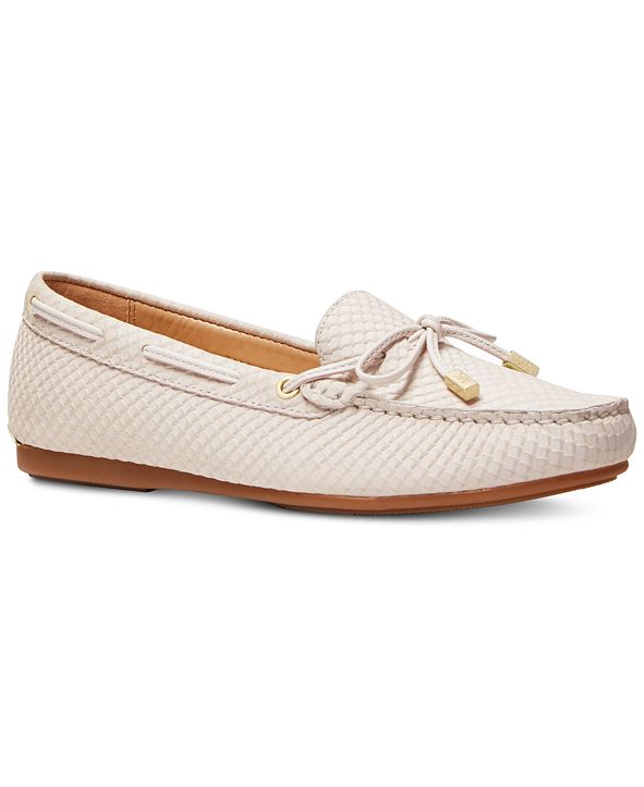 michael michael kors sutton moccasin flat loafers