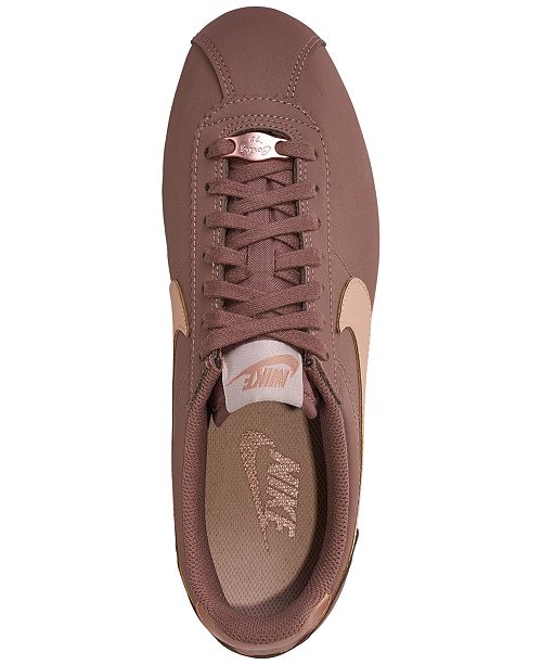 women's classic cortez leather casual sneakers