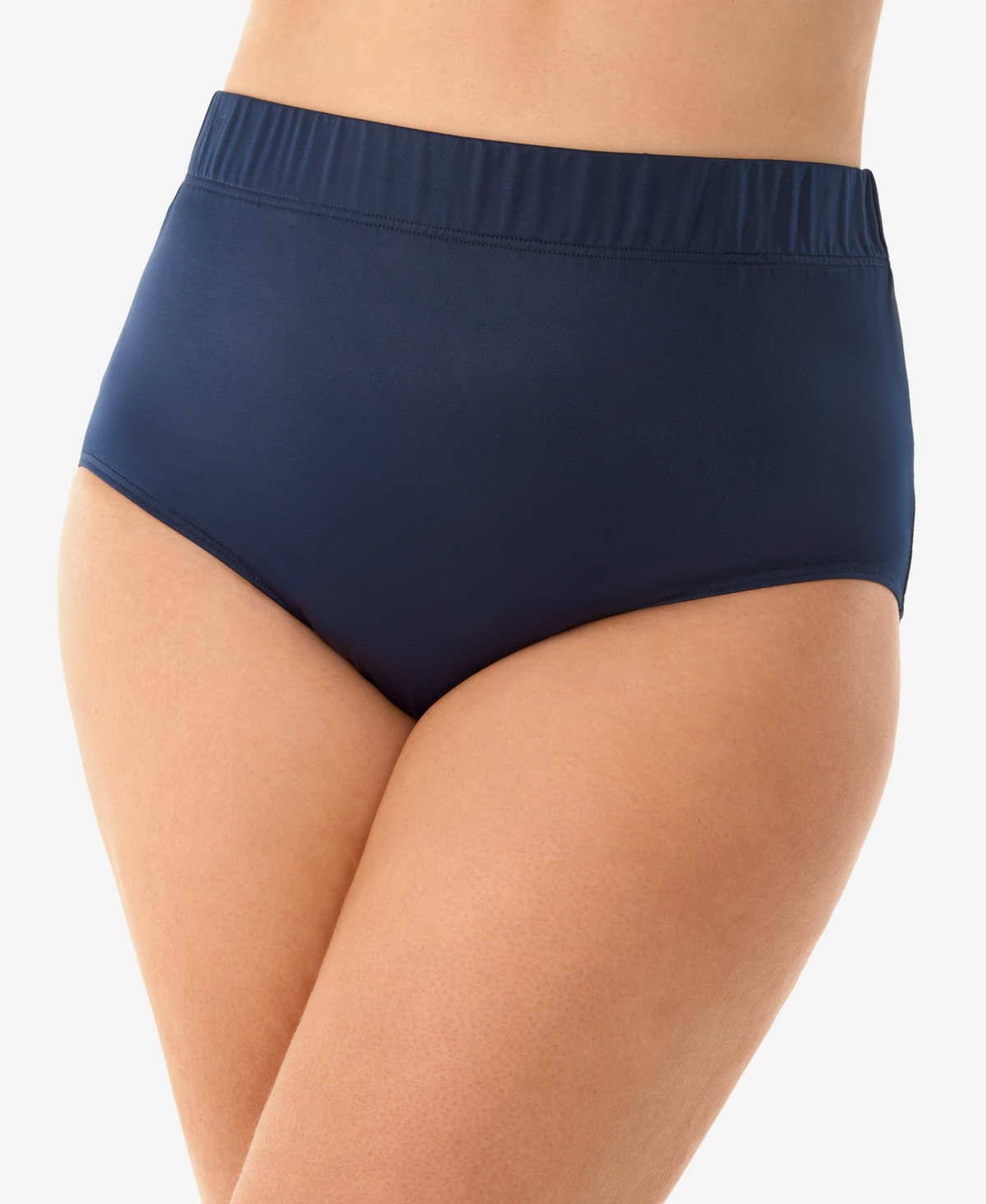 Miraclesuit Plus Size Swim Bottoms In Midnight