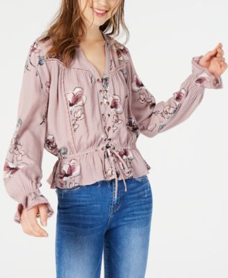 macys junior blouses