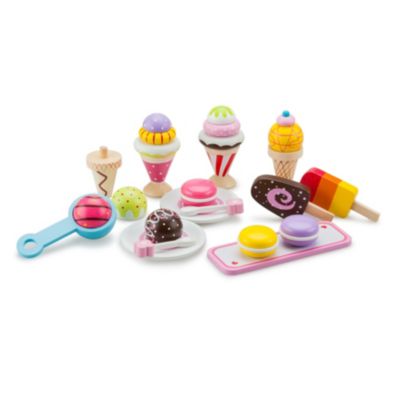 New Classic Toys Wooden Ice Cream Selection Playset