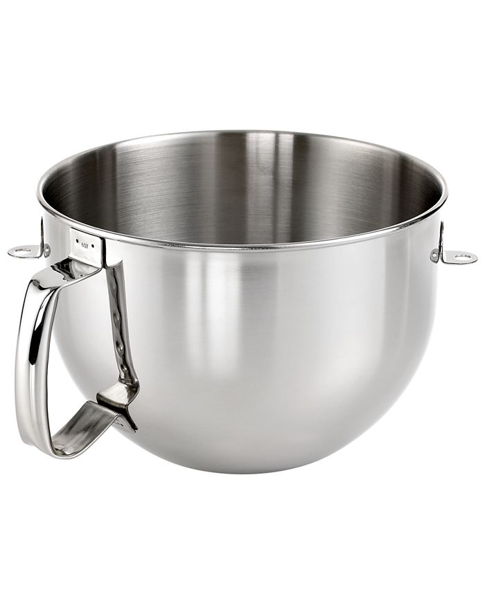 6 Quart Bowl-Lift Polished Stainless Steel Bowl with Handle