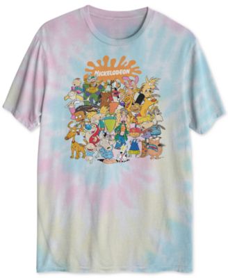 Hybrid - Nickelodeon Splat Squad Men's Tie Dye Graphic T-Shirt