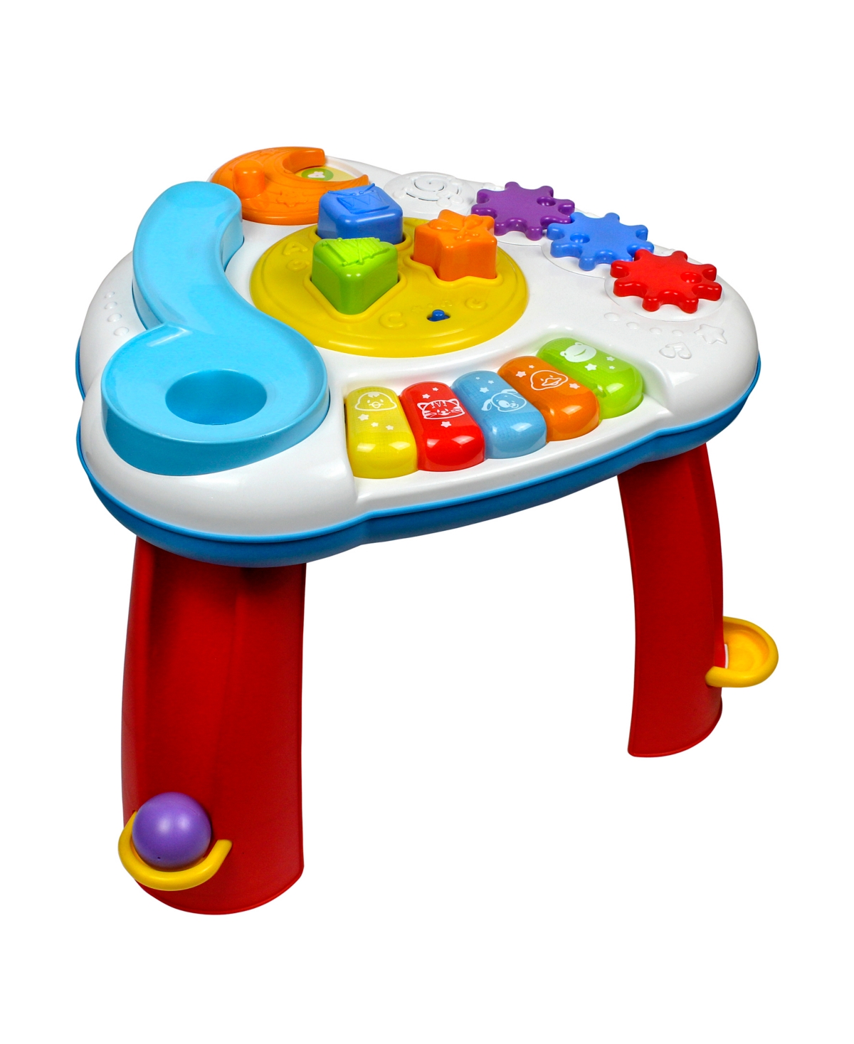 Winfun Balls N Shapes Musical Table In Red