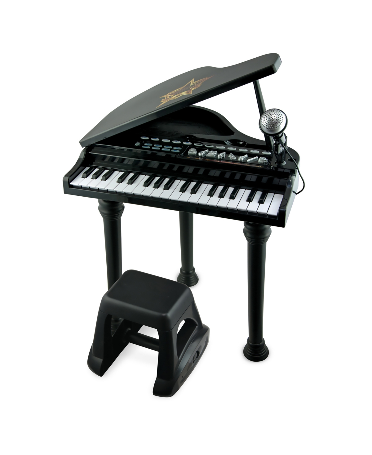 Winfun Kids' Symphonic Grand Piano Set In Black