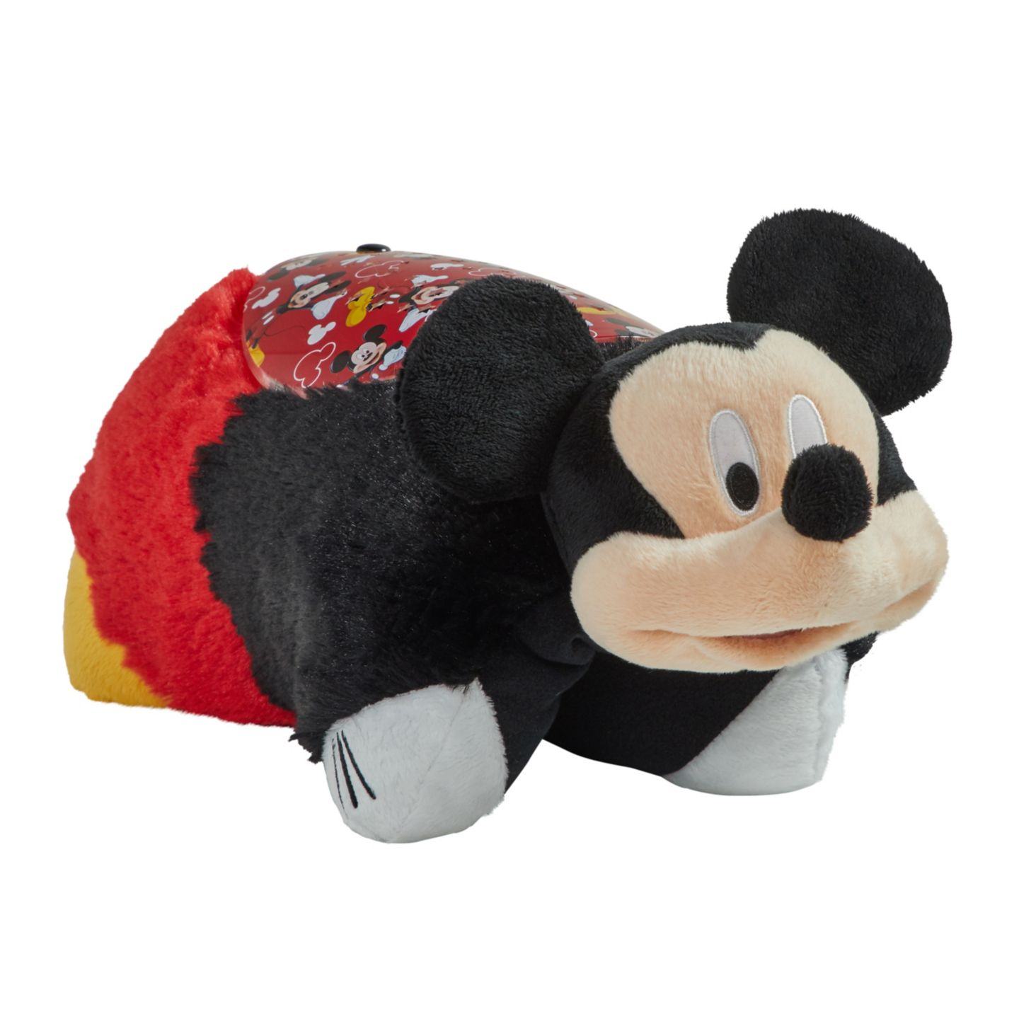 Детская мягкая игрушка Pillow Pets Mickey Mouse 11" Sleeptime Lite Night Light Plush — фото 2