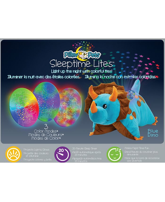 Pillow Pets Dinosaur Plush Sleeptime Lite Macy's