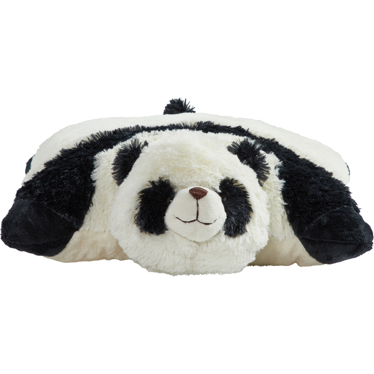 Pillow Pets Signature Comfy Panda Stuffed Animal Plush Toy In Open White