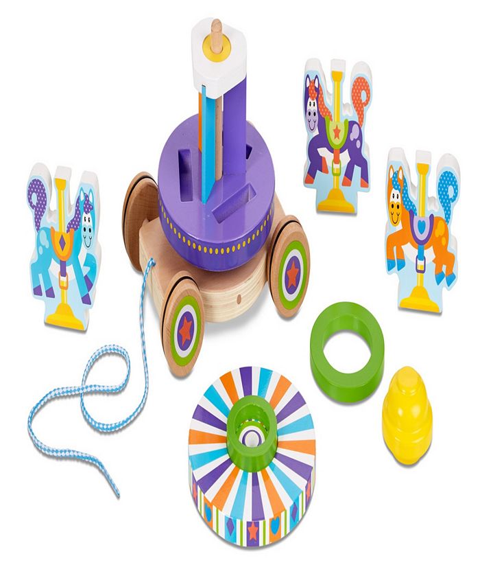 Melissa and Doug Carousel Pull Toy & Reviews All Toys Macy's