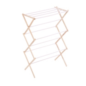 Honey Can Do Wooden Laundry Drying Rack