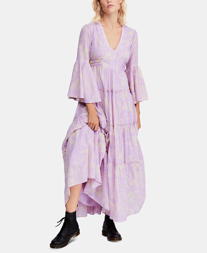 Free people carmen tie back maxi dress clearance