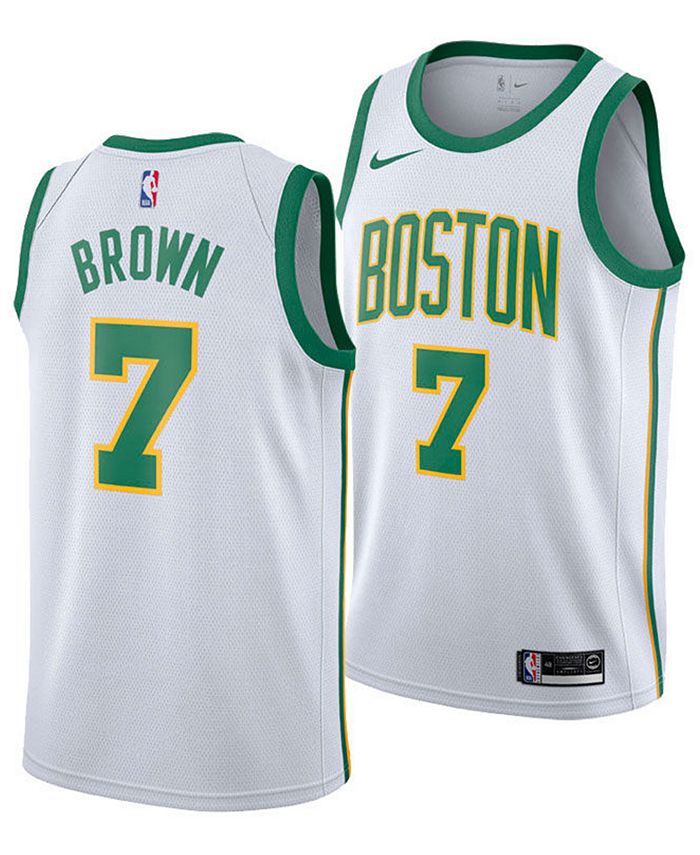Nike Men's Jaylen Brown Boston Celtics City Swingman Jersey 2018 - Macy's