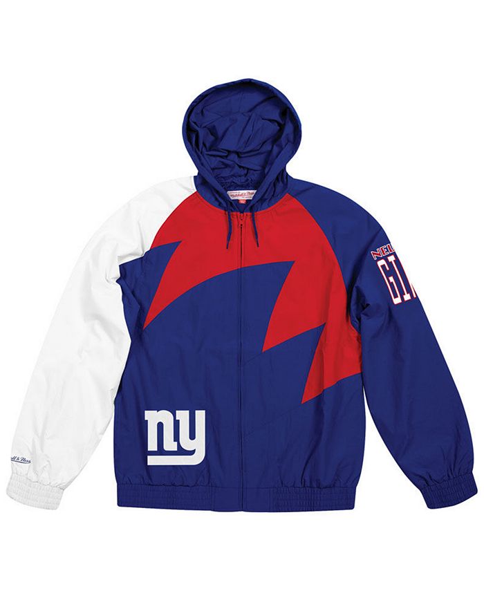 Mitchell & Ness Men's New York Giants Shark Tooth Jacket - Macy's