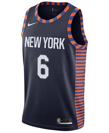 New York Knicks City Edition Jugend Trikot - Schwarz Swingman Jersey 8-20