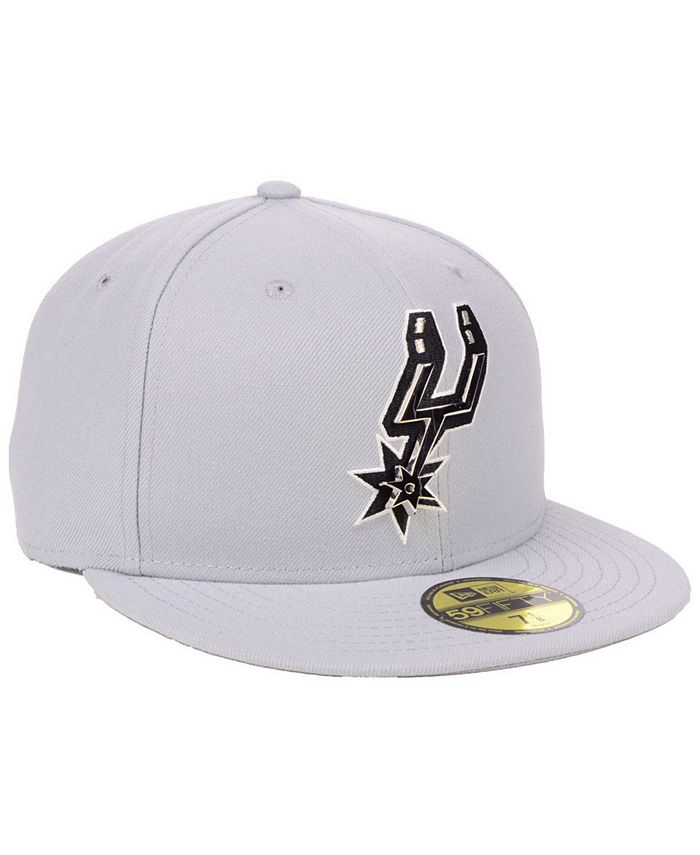New Era San Antonio Spurs Metal Mash Up 59FIFTY-FITTED Cap - Macy's