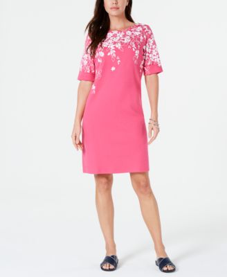 Karen Scott - Floral-Print Dress