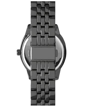 Geoffrey Beene Genuine Black Diamond Dial Bracelet Watch Macy s