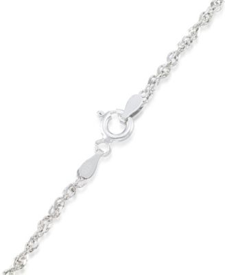 Amethyst (5/8 ct. t.w.), Garnet (3/8 ct. t.w) & Marcasite Paisley Pendant on 18" Chain in Sterling Silver 