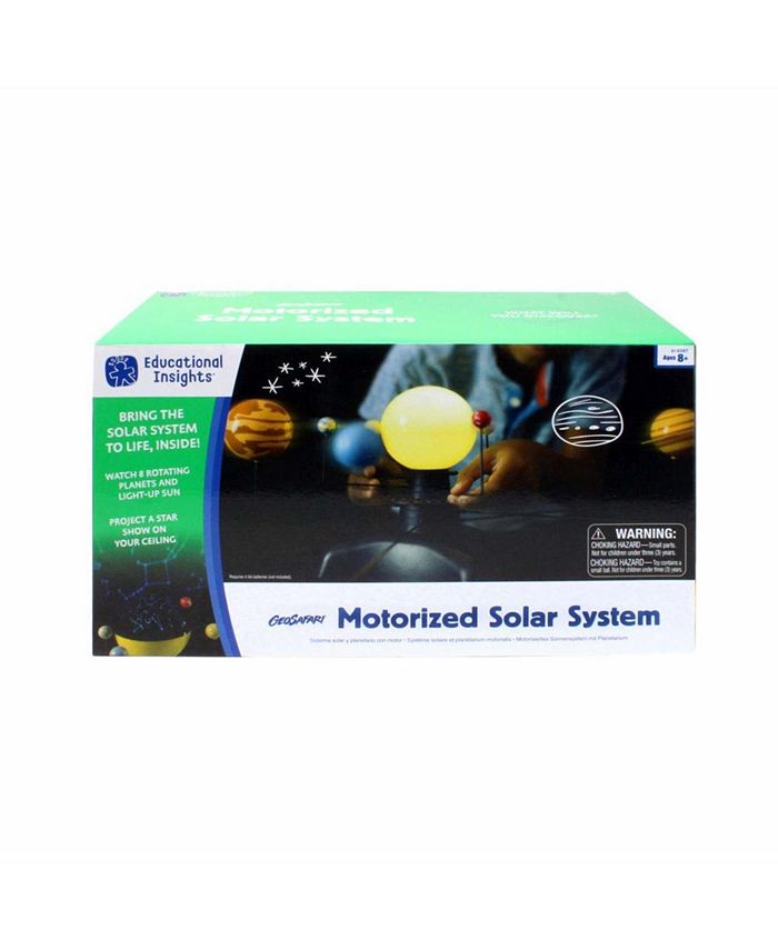 Areyougame Educational Insights Geosafari Motorized Solar System Macy