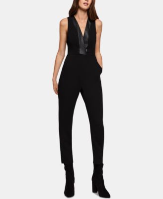 bcbgeneration tuxedo jumpsuit