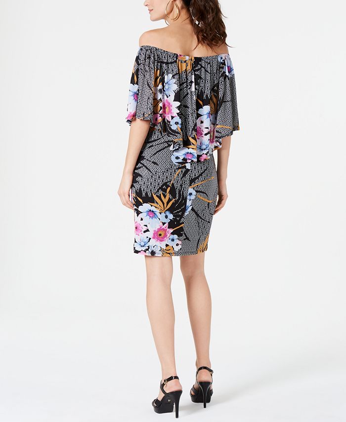 Thalia Sodi Printed Popover Dress, Created for Macy's Macy's