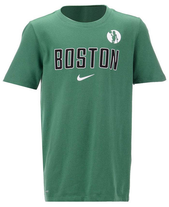 Nike Boston Celtics Facility T-Shirt, Big Boys (8-20) - Macy's