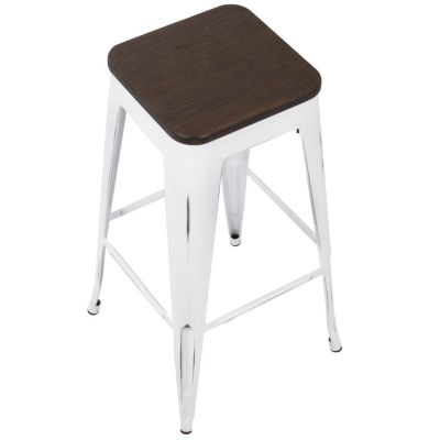 Oregon Stackable Barstool Set of 2
