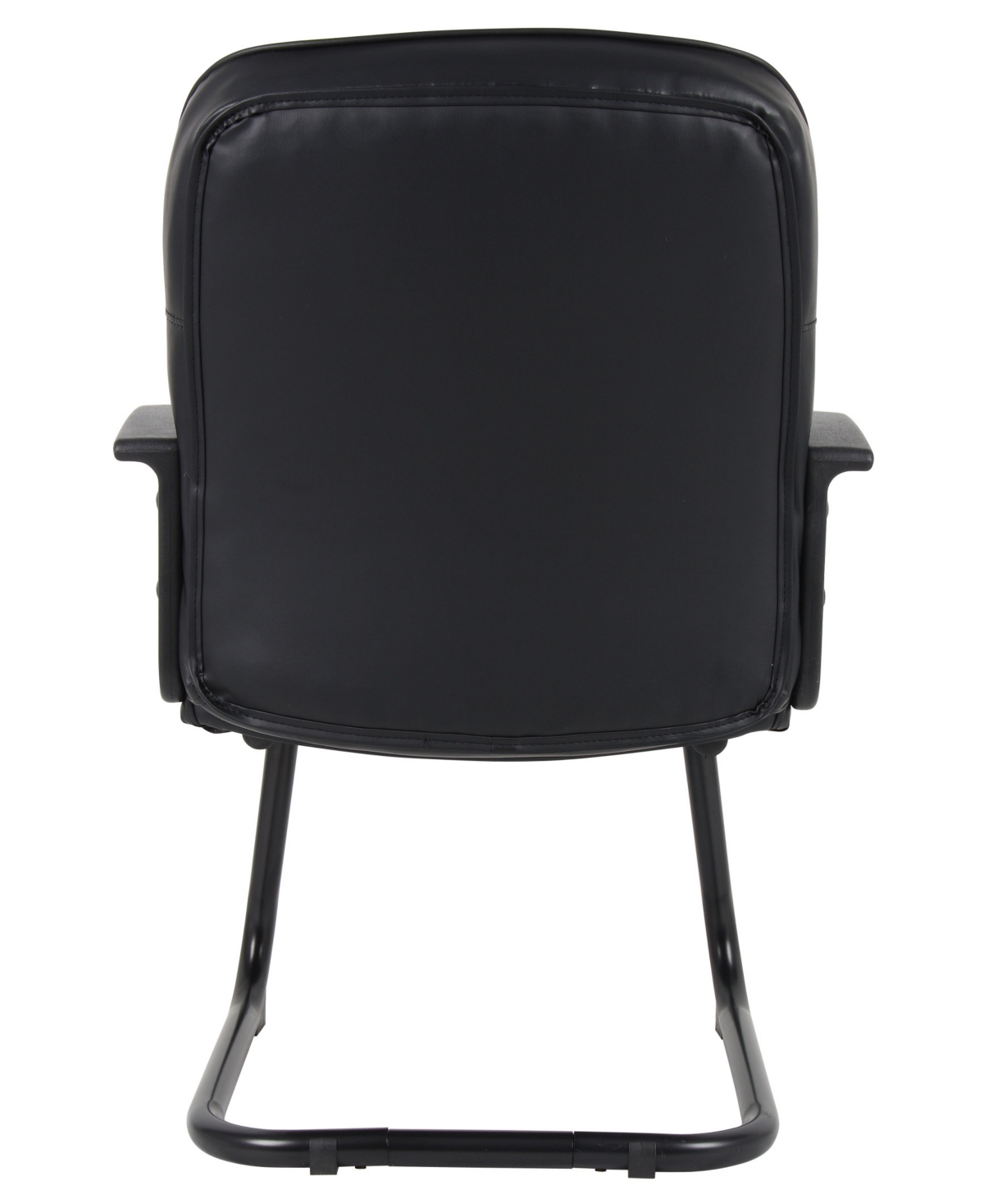 Boss Office Products Mid Back LeatherPlus Guest Chair