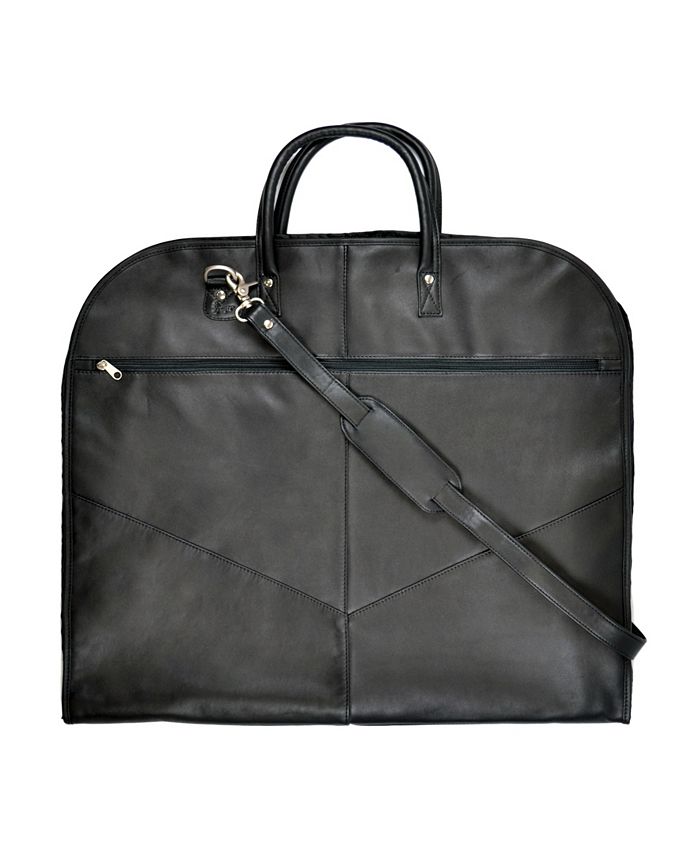 ROYCE New York Royce Garment Bag Suitcase in Genuine Leather Macy's