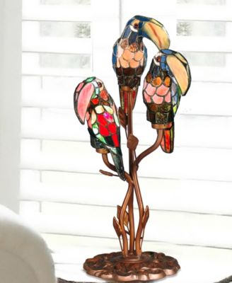 Three Parrots Table Lamp