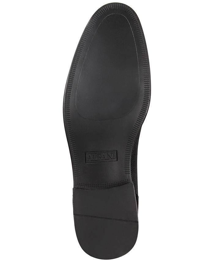 Alfani Men's Alfatech Jaret Nylon Plain-Toe Shoes, Created for Macy's ...