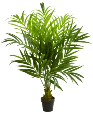 Nearly Natural 5' Kentia Palm Artificial Tree In Green