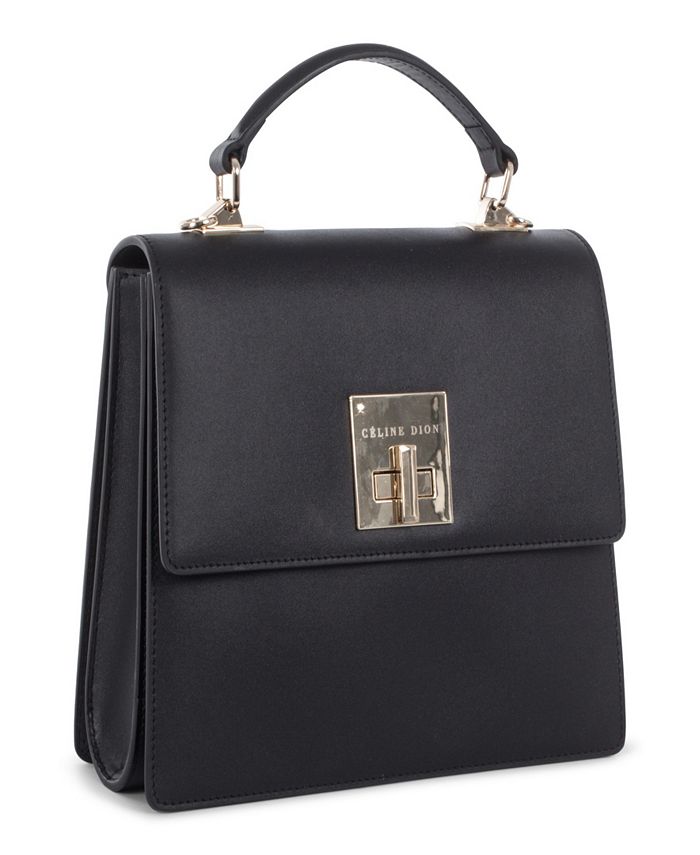 Celine Dion Collection Céline Dion Collection Leather Minuet Handle Bag ...