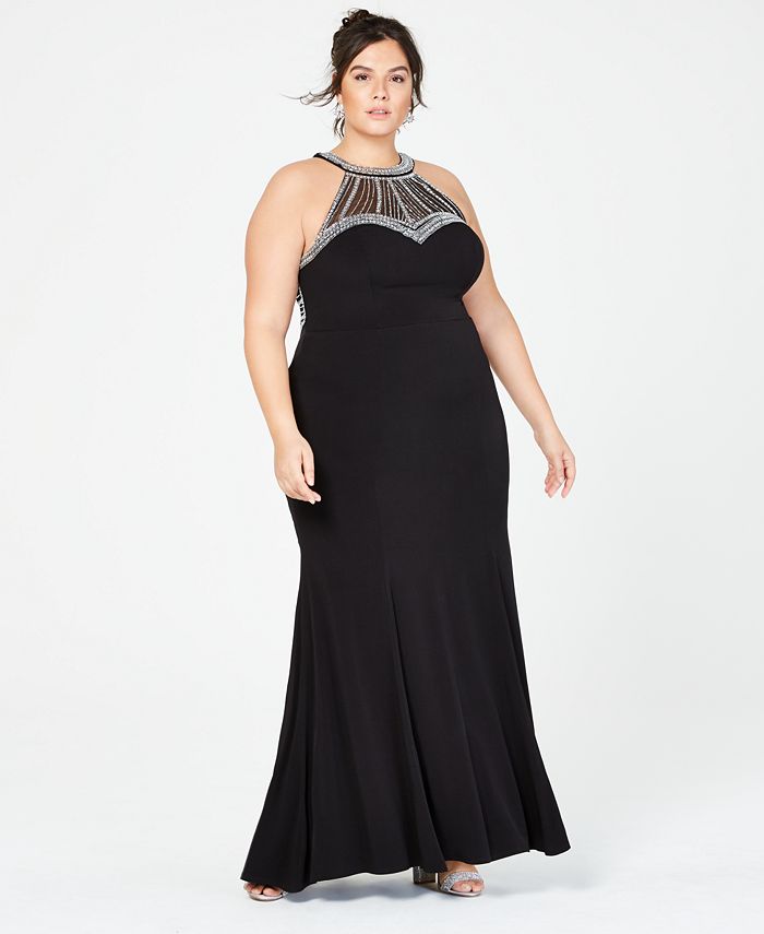 macys plus size prom