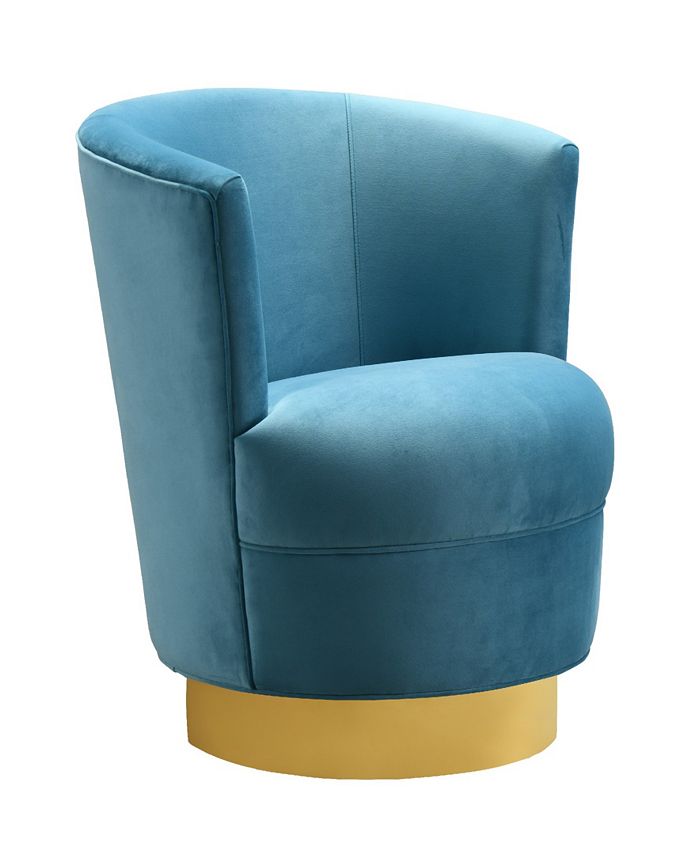 TOV Furniture Noah Swivel Chair - Macy's